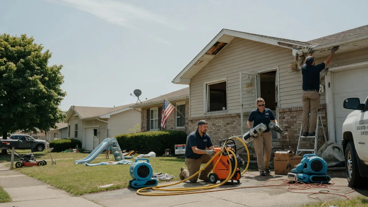Water Damage Restoration in Auburn, IL near me